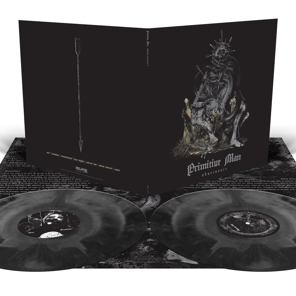 ‘Primitive Man’ - Observance LP (Black & Silver Galaxy Vinyl)