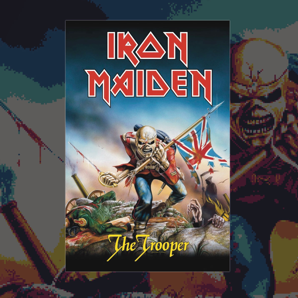 ‘Iron Maiden’ - The Trooper Flag