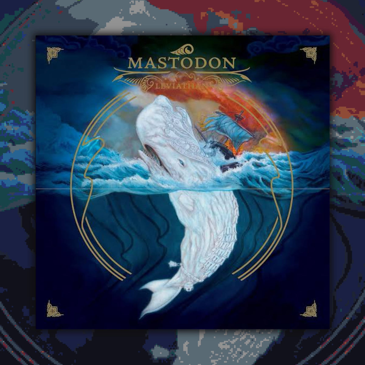 ‘Mastodon’ - Leviathan LP (White & Green Merge With Splatter Vinyl)