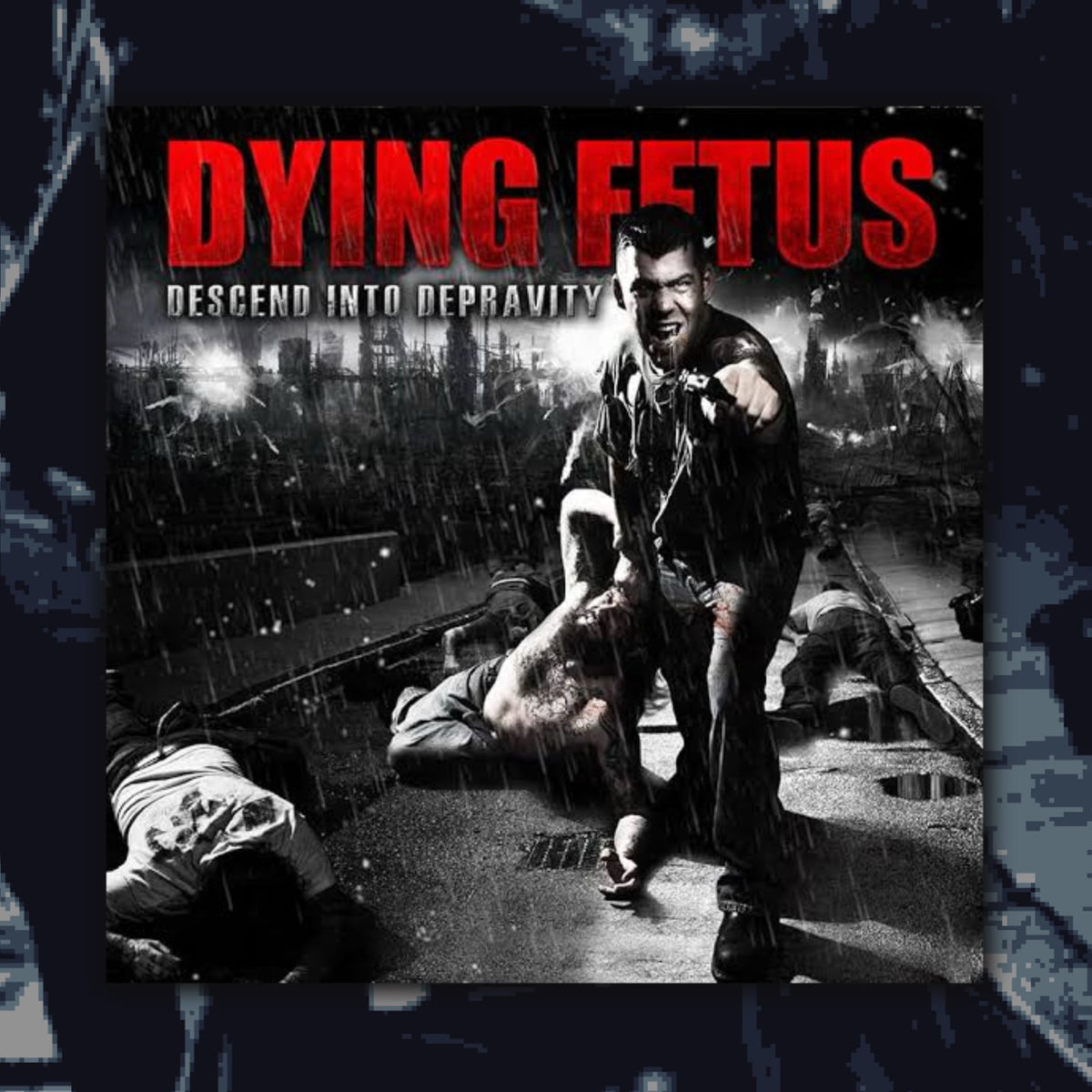 ‘Dying Fetus’ - Descend Into Depravity (Pool Of Blood Vinyl)