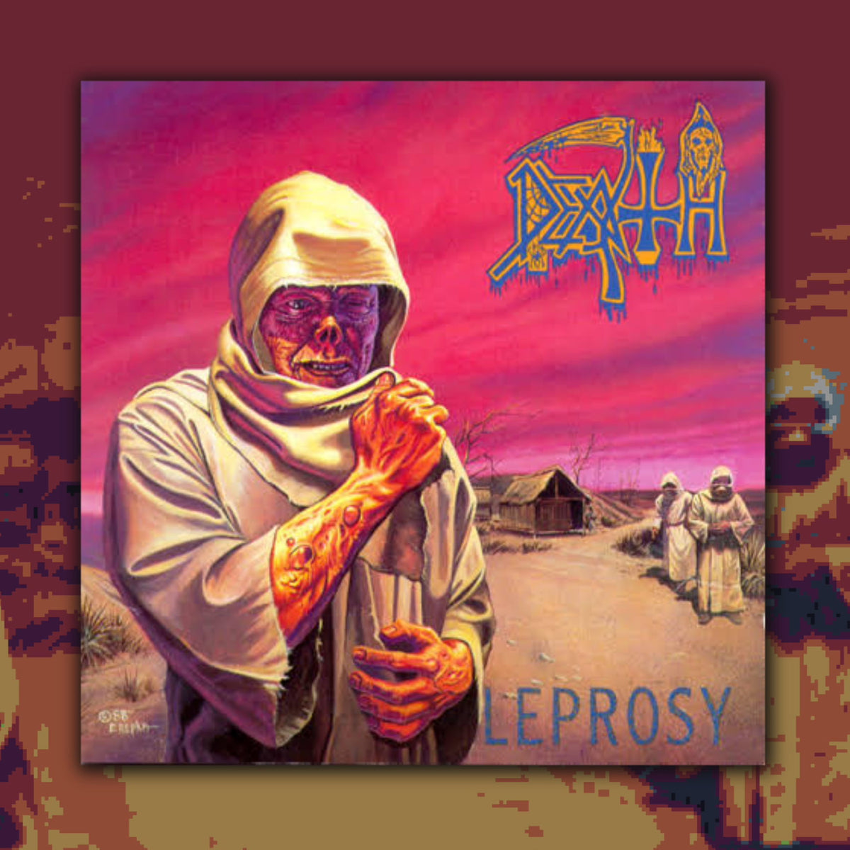 ‘Death’ - Leprosy LP (Black Vinyl)