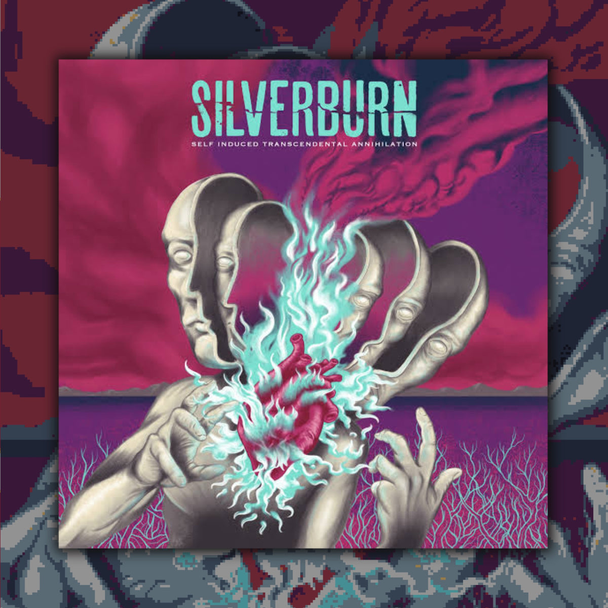 ‘Silverburn’ - Self Induced Transcendental Annihilation LP (Transparent Natural/Purple Splatter Vinyl)