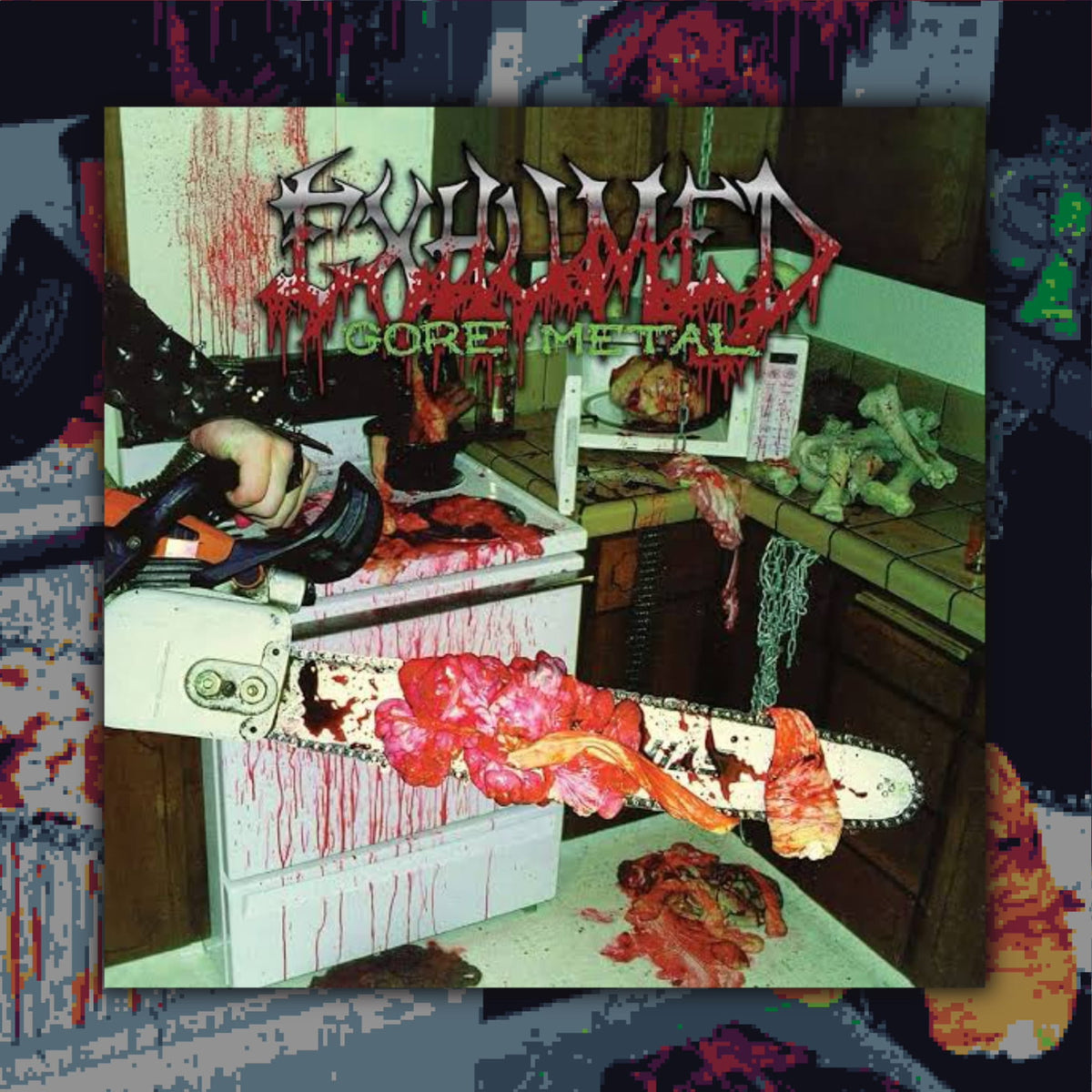 ‘Exhumed’ - Gore Metal LP (Slime Green Vinyl)