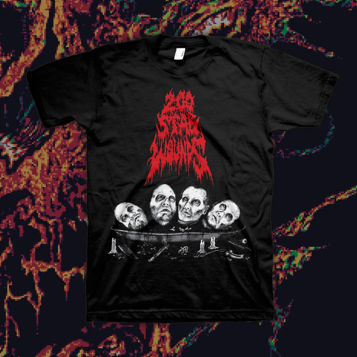 ‘200 Stab Wounds’ - Severed Heads T-Shirt