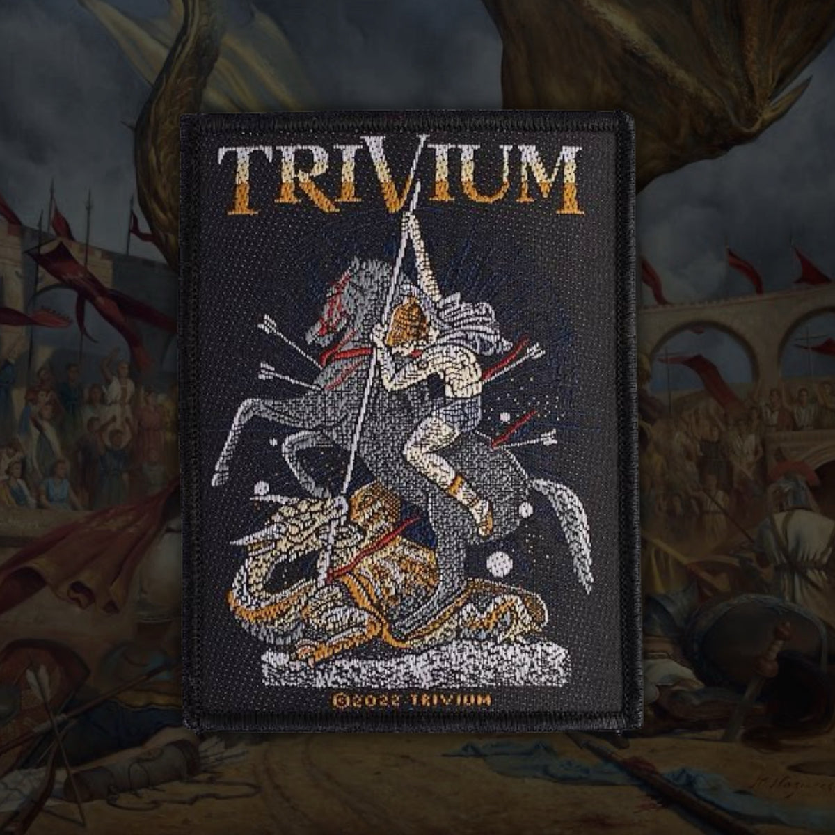 ‘Trivium’ - In The Court Of The Dragon Patch