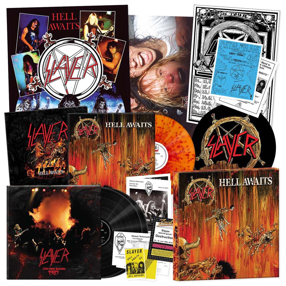 ‘Slayer’ - Hell Awaits 3LP (40th Anniversary Edition) Box Set Vinyl