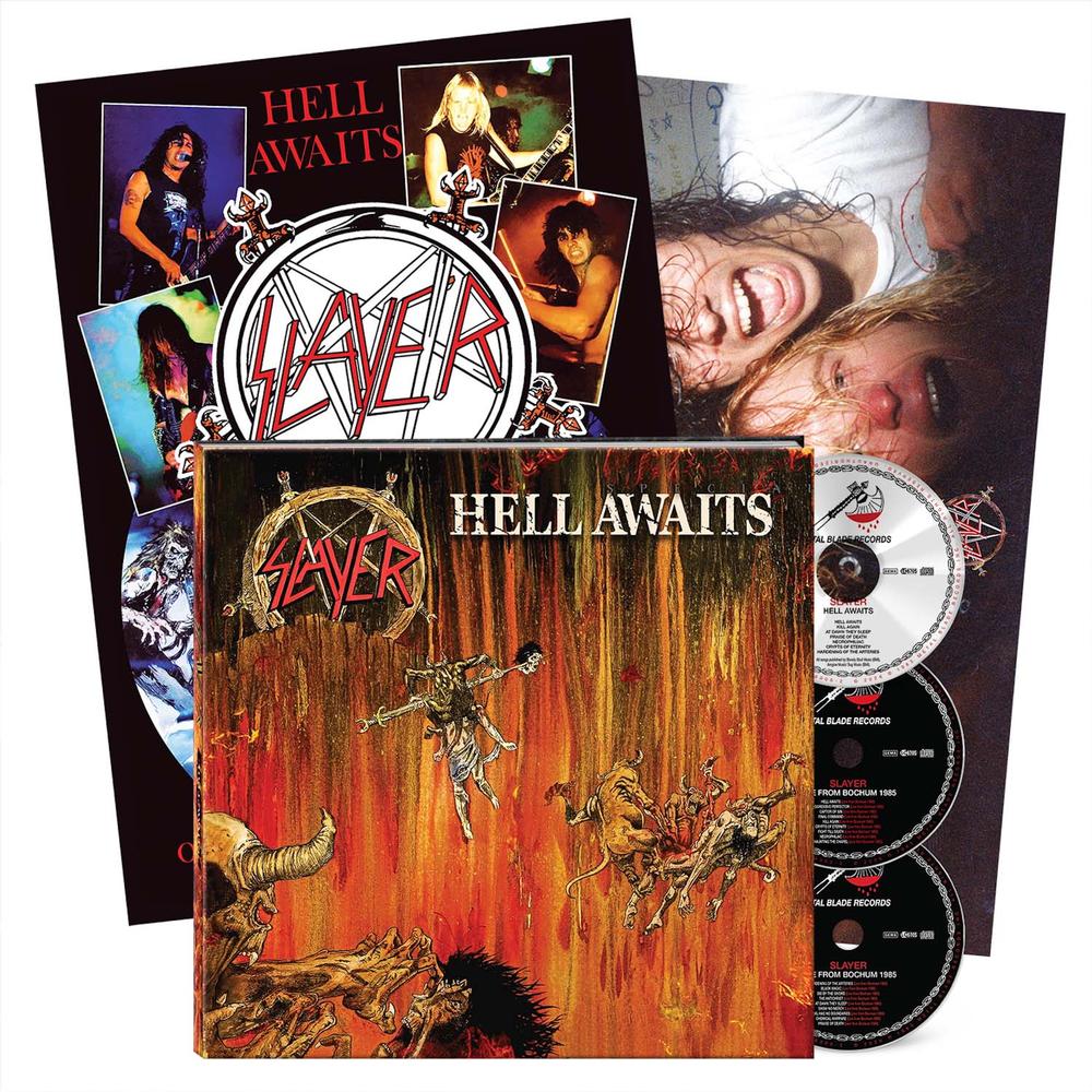 ‘Slayer’ - Hell Awaits CD (40th Anniversary Edition) Box