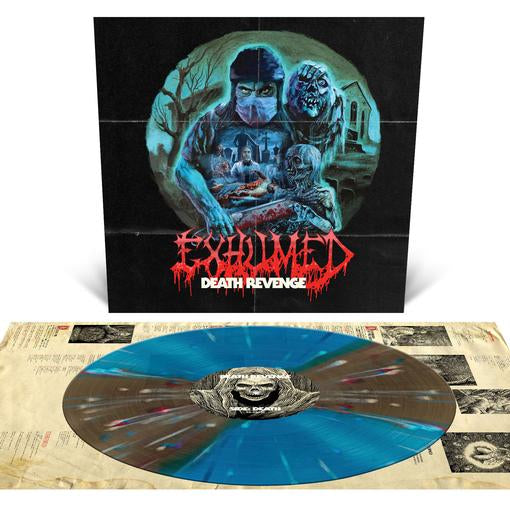 ‘Exhumed’ - Death Revenge LP (Blue/Black Splatter Vinyl)