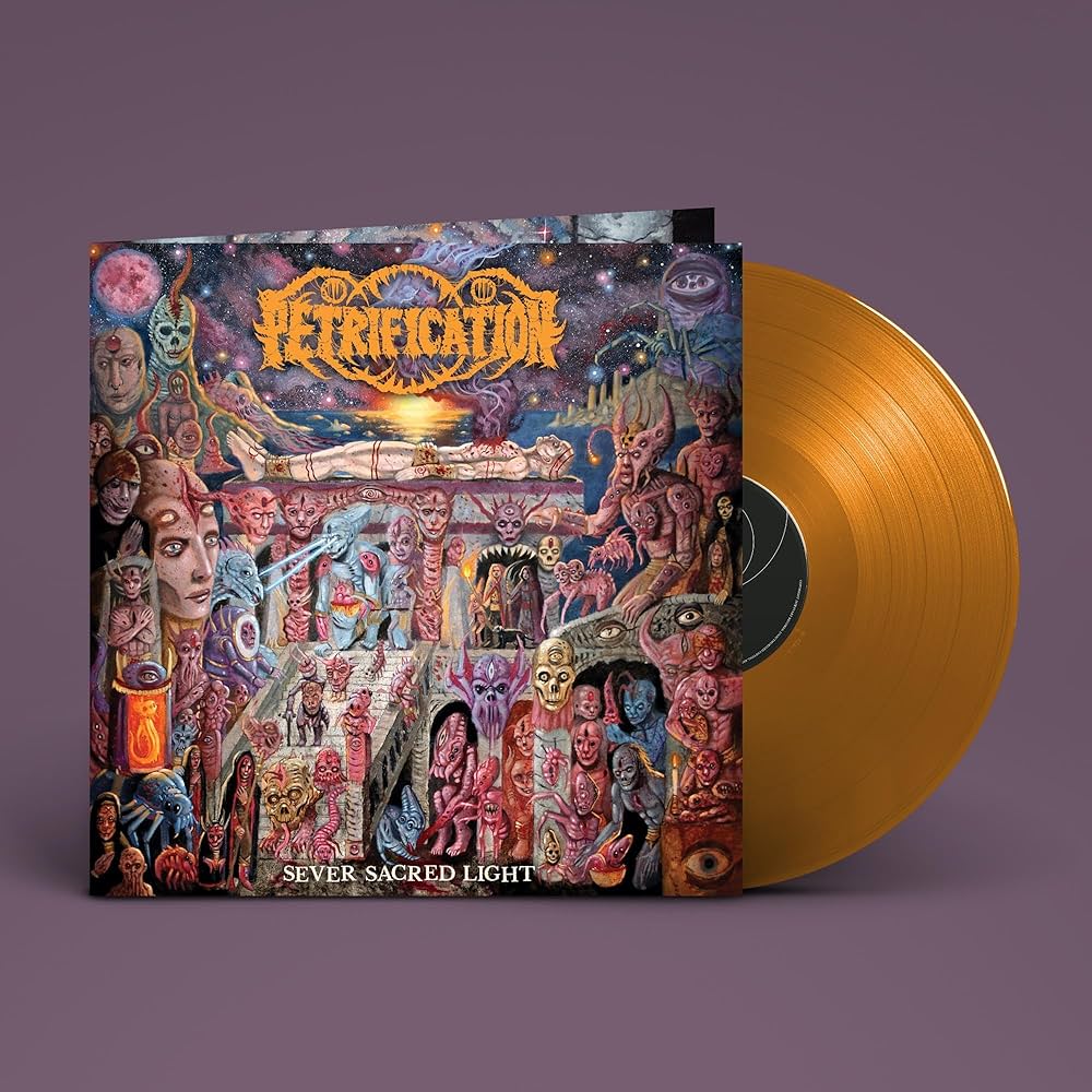 ‘Petrification’ - Sever Sacred Light LP (Transparent Orange Vinyl)