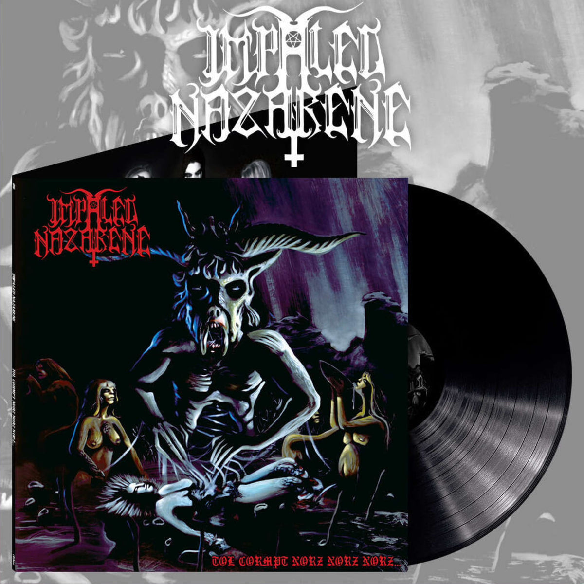 ‘Impaled Nazarene’ - Tol Cormpt Norz Norz Norz LP (Black Vinyl)