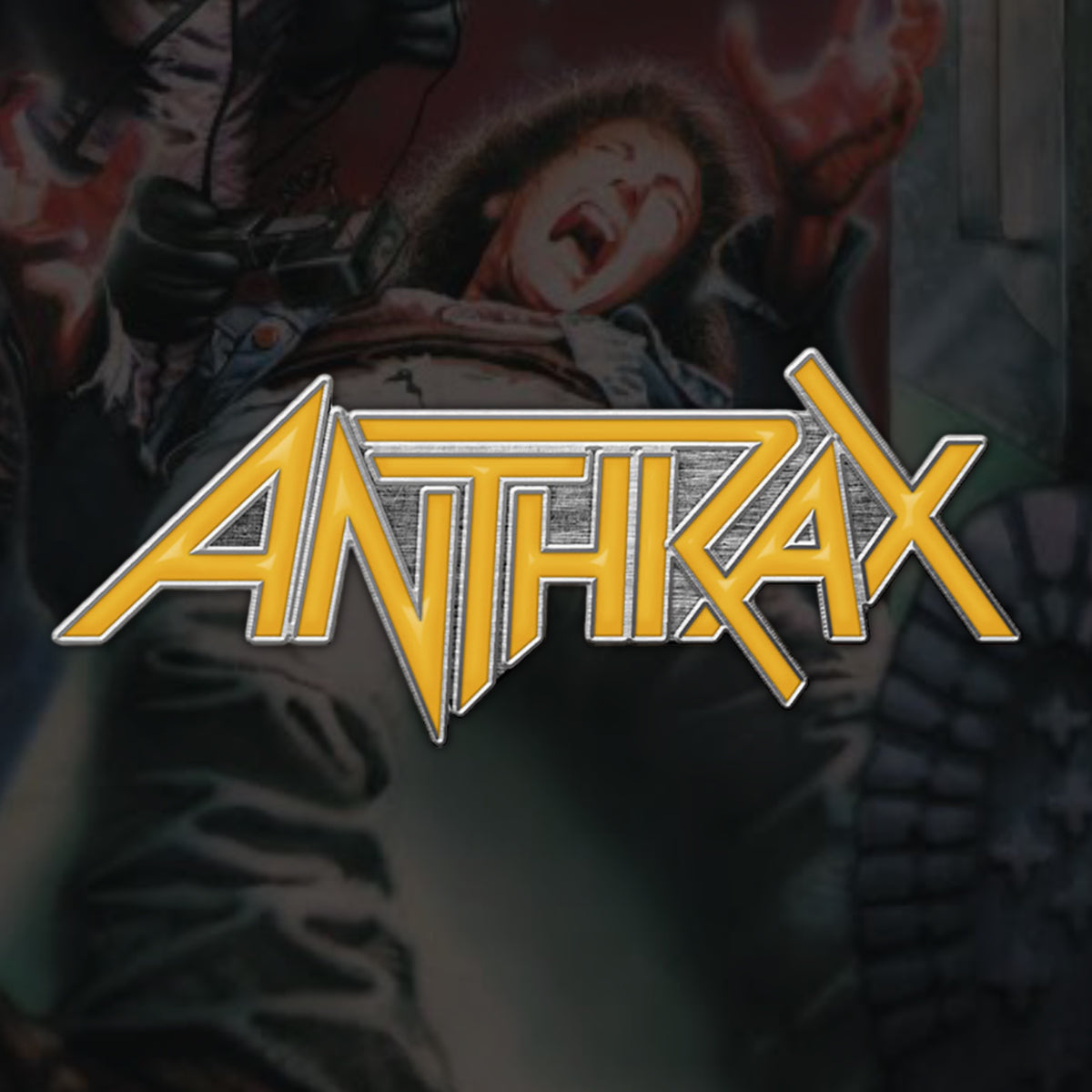 ‘Anthrax’ - Logo Pin