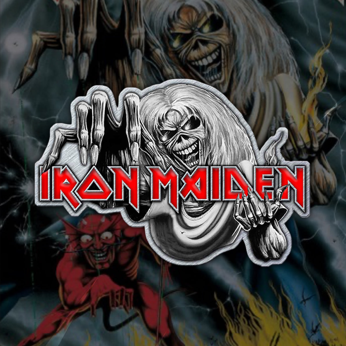 ‘Iron Maiden’ - The Number Of The Beast Pin