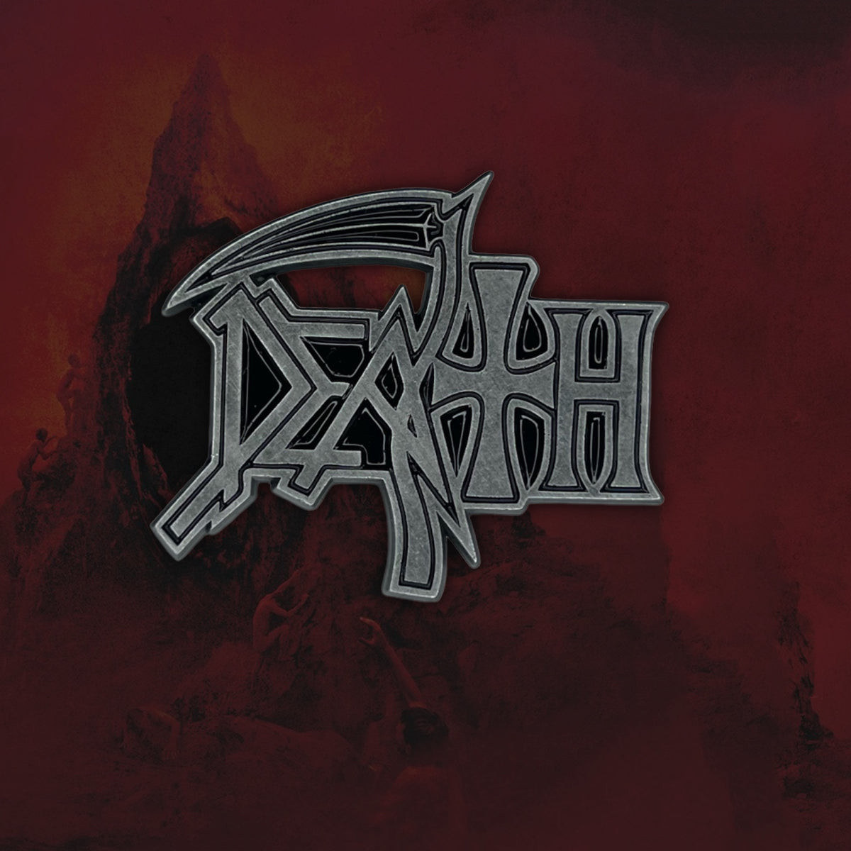 ‘Death’ - Silver Logo Pin