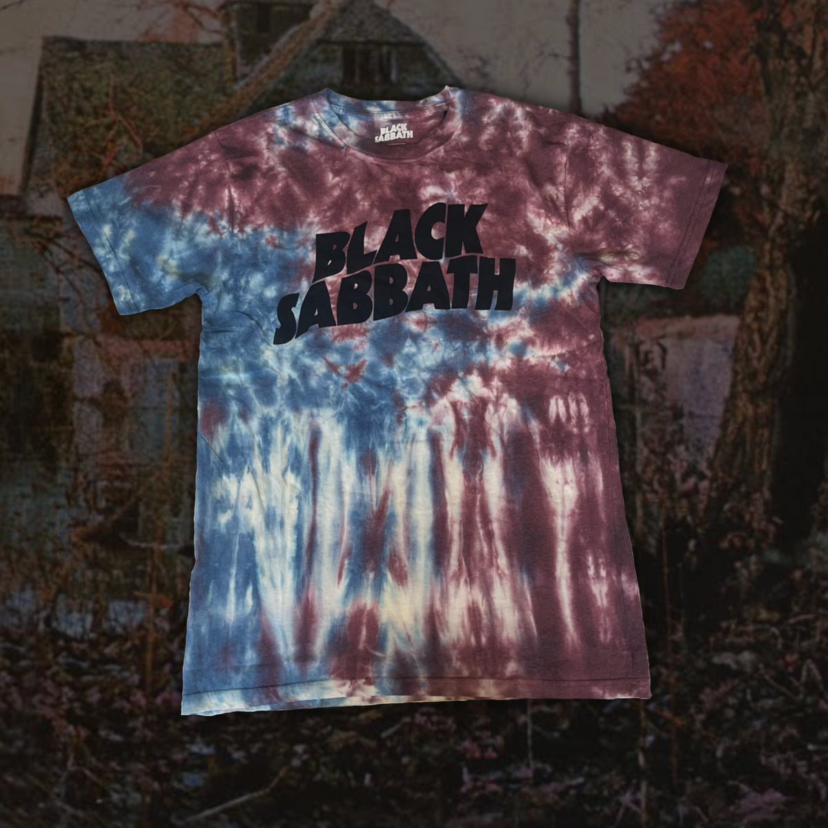 ‘Black Sabbath’ - Tie Dye Logo T-Shirt